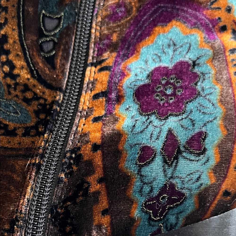 BORN CROWN Paisley Velvet Women's Boots - Picture 5 of 9
